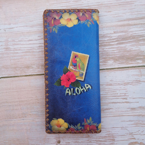 BW-HI0001: Paradise large flat wallet