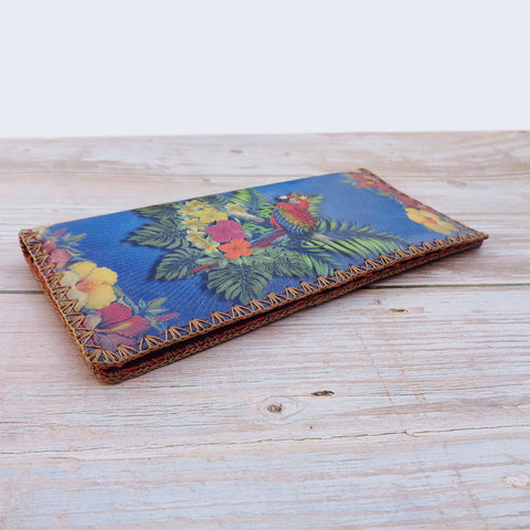 BW-HI0001: Paradise large flat wallet