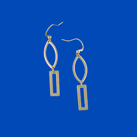 1-151: Silver/gold plated earrings