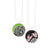 Online shopping for LAVISHY handmade silver plated reversible rose & butterfly enamel necklace. Great for everyday wear, as gifts for family & friends. Wholesale available at www.lavishy.com with many unique & fun fashion accessories for gift shops and boutiques in Canada, USA & worldwide.