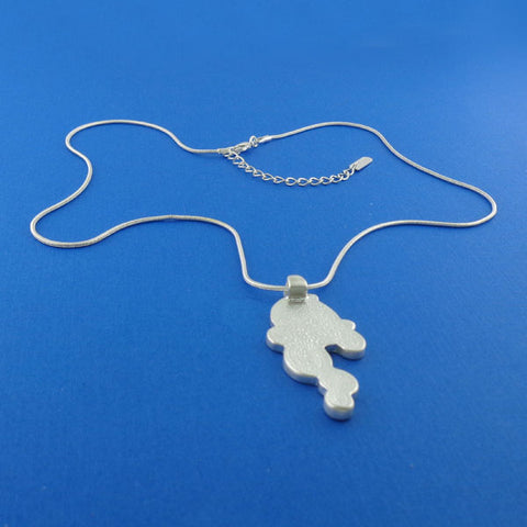 LAVISHY handmade silver plated colorful bubble enamel necklace