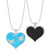 Online shopping for LAVISHY's handmade silver plated reversible pendant necklace with colorful love birds & heart enamel motifs. Great for everyday wear & lovely gift for friends & family. Wholesale at www.lavishy.com for gift shops, clothing & fashion accessories boutiques in Canada, USA & worldwide since 2001.