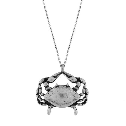 Online shopping for vintage style crab necklace from Riya collection by PETA approved vegan brand LAVISHY. Great gift for you or your girlfriend, wife, co-worker, friend & family. More fashion accessories for wholesale at www.lavishy.com for gift shop, clothing & fashion accessories boutique, book store since 2001.