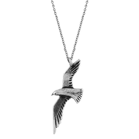Online shopping for vintage style Seagull necklace from Riya collection by PETA approved vegan brand LAVISHY. Great gift for you or your girlfriend, wife, co-worker, friend & family. More fashion accessories for wholesale at www.lavishy.com for gift shop, clothing & fashion accessories boutique, book store since 2001.