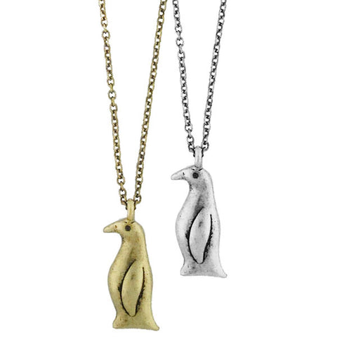 Online shopping for vintage style Penguin necklace from Riya collection by PETA approved vegan brand LAVISHY. Great gift for you or your girlfriend, wife, co-worker, friend & family. More fashion accessories for wholesale at www.lavishy.com for gift shop, clothing & fashion accessories boutique, book store since 2001.