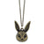 Online shopping for vintage style Rabbit necklace from Riya collection by PETA approved vegan brand LAVISHY. Great gift for you or your girlfriend, wife, co-worker, friend & family. More fashion accessories for wholesale at www.lavishy.com for gift shop, clothing & fashion accessories boutique, book store since 2001.