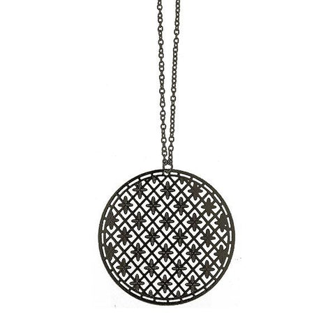 LAVISHY's beautiful affordable intricate filigree necklace