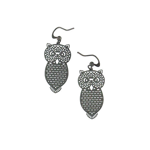 LAVISHY light weight intricate lacy filigree earrings