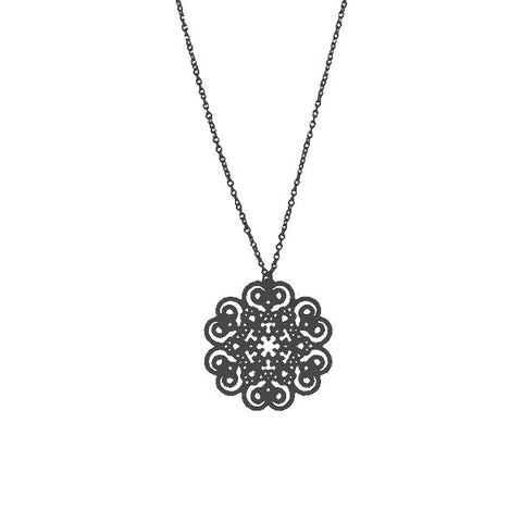 Online shopping for LAVISHY unique, beautiful & affordable light weight intricate filigree pendant necklace. Great for everyday wear, or as gift for family & friends. Wholesale at www.lavishy.com for gift shop, clothing & fashion accessories boutique, book store since 2001.