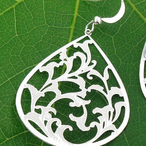 Online shopping for LAVISHY unique, beautiful & affordable light weight intricate filigree earrings. Great for everyday wear, or as gift for family & friends. Wholesale at www.lavishy.com for gift shop, clothing & fashion accessories boutique, book store since 2001.