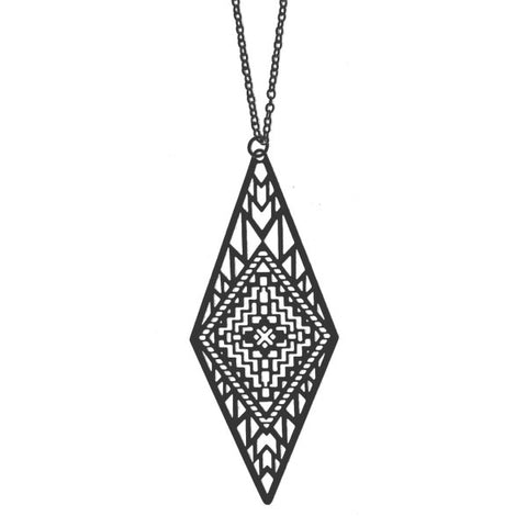 Online shopping for LAVISHY unique, beautiful & affordable light weight intricate filigree pendant necklace. Great for everyday wear, or as gift for family & friends. Wholesale at www.lavishy.com for gift shop, clothing & fashion accessories boutique, book store since 2001.