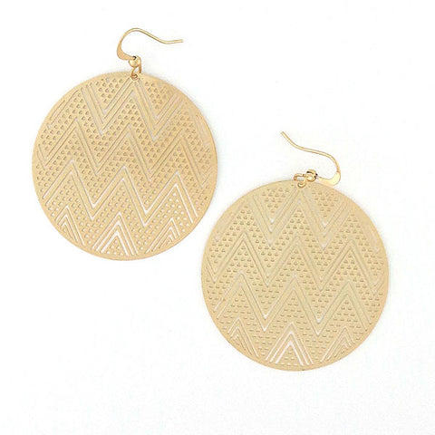 LAVISHY light weight intricate filigree earrings