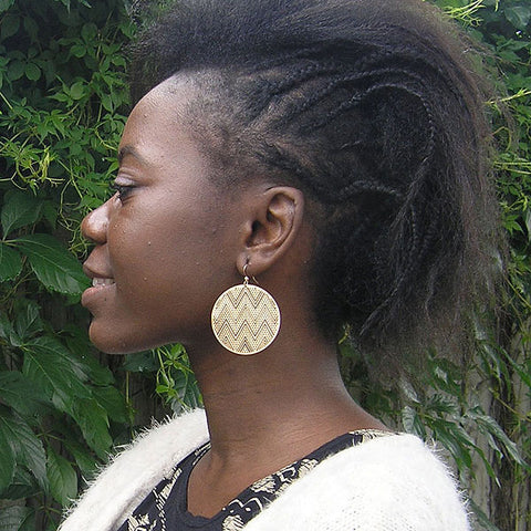 LAVISHY light weight intricate filigree earrings