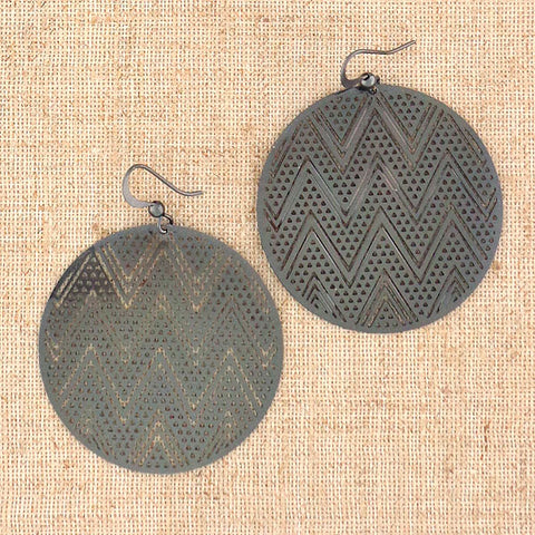 LAVISHY light weight intricate filigree earrings