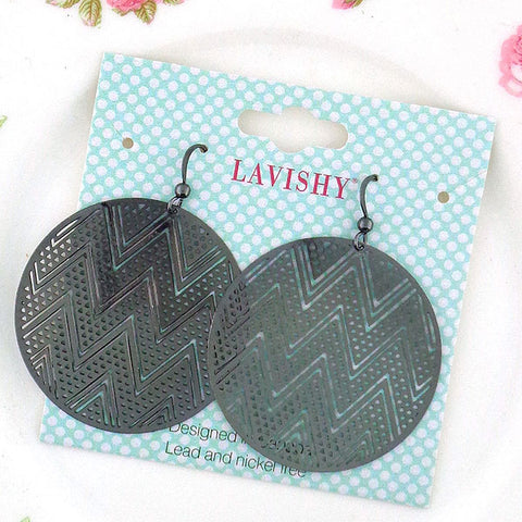LAVISHY light weight intricate filigree earrings