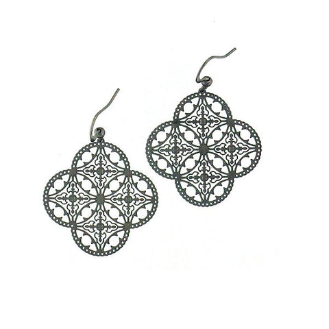 LAVISHY light weight intricate filigree earrings