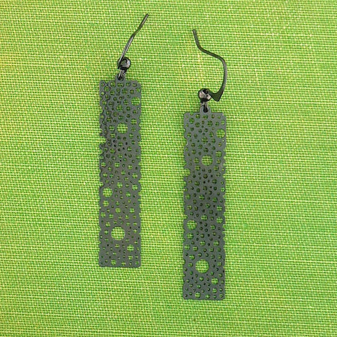 LAVISHY light weight intricate lacy filigree earrings