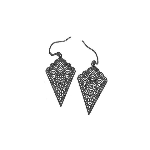 Online shopping for LAVISHY unique, beautiful & affordable light weight intricate filigree earrings. Great for everyday wear, or as gift for family & friends. Wholesale at www.lavishy.com for gift shop, clothing & fashion accessories boutique, book store since 2001.