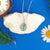 LAVISHY handmade cute & dainty ice cream conerhodium plated necklace