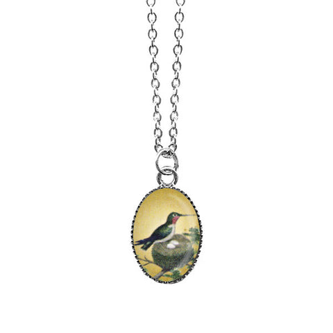 Online shopping for LAVISHY cute & dainty rhodium plated hummingbird necklace. Fun to wear, make a playful gift for family & friends. Come with FREE gift box. Wholesale at www.lavishy.com for gift shop, clothing & fashion accessories boutique, book store in Canada, USA & worldwide since 2001.