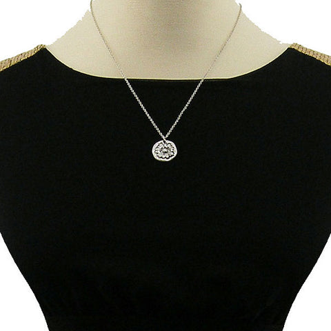 LAVISHY handmade reversible daisy flower & joy pendant necklace. Wholesale available at www.lavishy.com