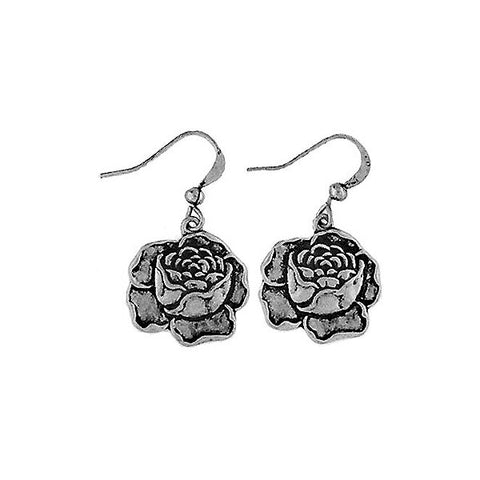 LAVISHY handmade vintage style rose flower of love earrings