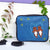 Online shopping for LAVISHY fun & playful applique vegan leather cross body bag/toiletry bag with adorable sea otter lovers applique. It's Eco-friendly, ethically made, cruelty free. A great gift for you or your friends & family. Wholesale available at www.lavishy.com with many unique & fun fashion accessories.