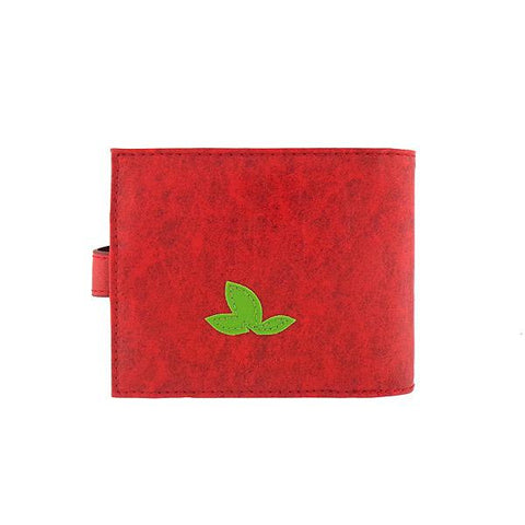 Online shopping for vegan brand LAVISHY's fun & Eco-friendly daisy flower applique vegan medium bifold wallet. Great for everyday use, cool gift for family & friends. Wholesale at www.lavishy.com for gift shops, clothing & fashion accessories boutiques, book stores in Canada, USA & worldwide since 2001.