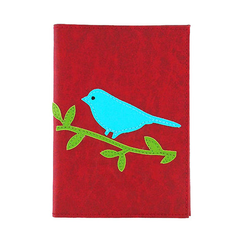 LAVISHY Eco-friendly cherry applique vegan leather passport cover. Great for travel or gift for your family and friends. Wholesale at www.lavishy.com for gift shops, clothing and fashion accessories boutiques, book stores in Canada, USA and worldwide since 2001.