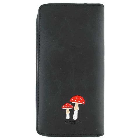 LAVISHY fun & Eco-friendly cruelty free owl lovers applique vegan large wallet. Great for everyday use, cool gift for family & friends. Wholesale at www.lavishy.com