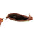 LAVISHY sparrow bird applique vegan leather key ring coin purse