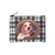 Online shopping for vegan brand LAVISHY's Foxhound puppy dog & Scottish Tartan pattern print vegan coin purse. Great for everyday use, fun gift for family & friends. Wholesale at www.lavishy.com for gift shops, clothing & fashion accessories boutiques, book stores in Canada, USA & worldwide since 2001.