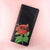 LAVISHY vintage style rose flower print vegan large wallet