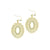 LAVISHY 925 sterling silver or 12k gold plated filigree earrings