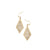 LAVISHY 925 sterling silver or 12k gold plated filigree earrings