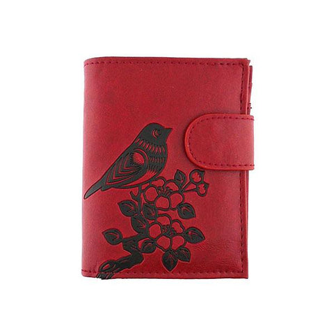 LAVISHY Eco-friendly cruelty free embossed bird and flower vegan medium wallet for women. Great for everyday use, a beautiful gift for family & friends. Wholesale at www.lavishy.com for gift shops, fashion accessories &d clothing boutiques, book stores in Canada, USA & worldwide since 2001.