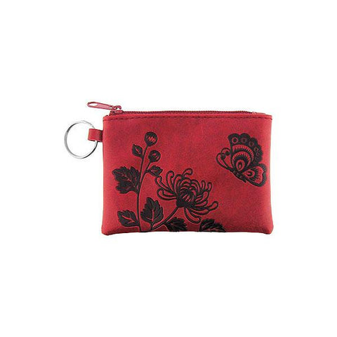 Online shopping for vegan brand LAVISHY's charming embossed chrysanthemum & butterfly vegan key ring coin purse. Great for everyday use, fun gift for family & friends. Wholesale at www.lavishy.com for gift shop, clothing & fashion accessories boutique, book store in Canada, USA & worldwide since 2001.