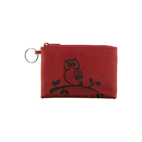 Online shopping for vegan brand LAVISHY's charming embossed owl vegan key ring coin purse. Great for everyday use, fun gift for family & friends. Wholesale at www.lavishy.com for gift shop, clothing & fashion accessories boutique, book store in Canada, USA & worldwide since 2001.