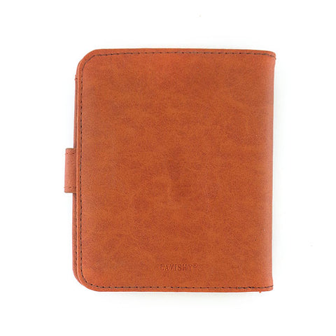LAVISHY bird & flower embossed vegan passport wallet