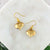 Online shopping for golden heart drop earrings. A thoughtful gift for you or your girlfriend, wife, co-worker, friend & family. Wholesale at www.lavishy.com with many unique & fun fashion jewelry.