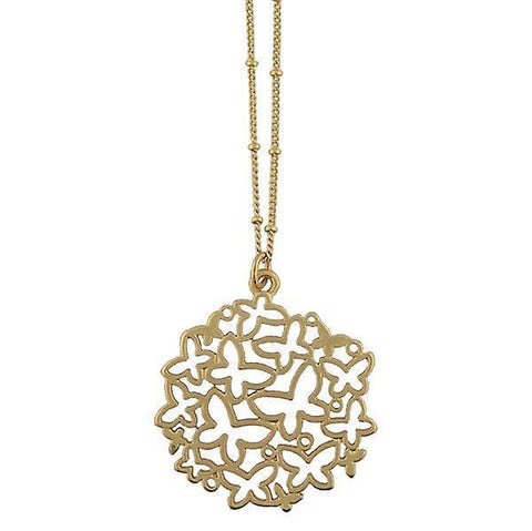 Online shopping for LAVISHY's fun & affordable cutout butterfly pendant necklace. A great gift for you or your girlfriend, wife, co-worker, friend & family. Wholesale at www.lavishy.com with many unique & fun fashion accessories.