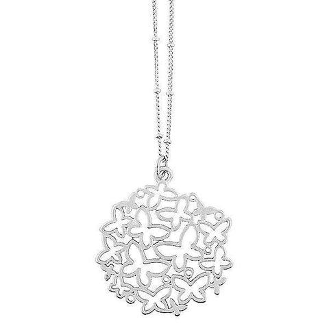 Online shopping for LAVISHY's fun & affordable cutout butterfly pendant necklace. A great gift for you or your girlfriend, wife, co-worker, friend & family. Wholesale at www.lavishy.com with many unique & fun fashion accessories.
