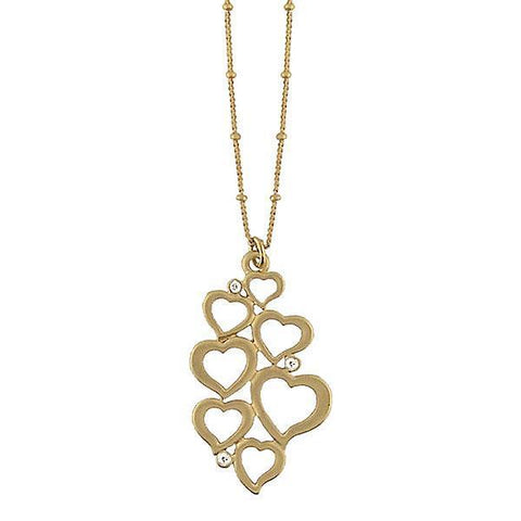 Online shopping for LAVISHY's fun & affordable cutout sweet heart pendant with rhinestone necklace. A great gift for you or your girlfriend, wife, co-worker, friend & family. Wholesale at www.lavishy.com with many unique & fun fashion accessories.