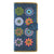 LAVISHY flower embroidered large vegan flat wallet for women