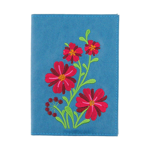 vegan brand LAVISHY's Eco-friendly, ethically made, cruelty free passport cover with flower embroidery. Wholesale available at www.lavishy.com along with other unique & fun vegan fashion accessories for retailers like gift shops, fashion accessories & clothing boutiques.