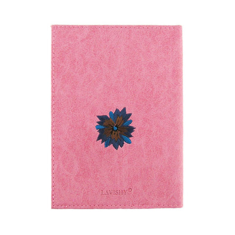 vegan brand LAVISHY's Eco-friendly, ethically made, cruelty free passport cover with carnation flower embroidery. Wholesale available at www.lavishy.com along with other unique & fun vegan fashion accessories for retailers like gift shops, fashion accessories & clothing boutiques.