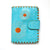LAVISHY embroidered daisy flower vegan medium bifold wallet for women