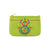 LAVISHY Indian medallion pattern embroidered vegan small pouch for women blue