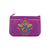LAVISHY Indian medallion pattern embroidered vegan small pouch for women