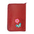Online shopping for vegan brand LAVISHY's vegan leather jewelry pouch with flower & butterfly embroidery motif. Great for everyday use & travel. A great gift for friends & family. Wholesale at www.lavishy.com to gift shops, fashion accessories & clothing boutiques in Canada, USA & around the world.